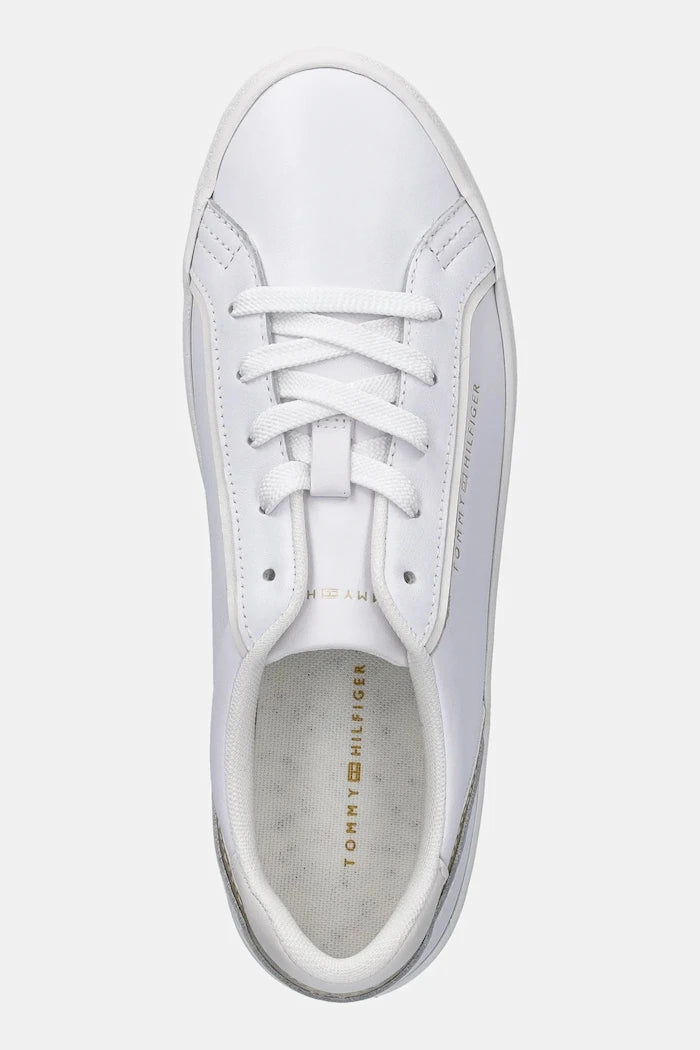 Кожени маратонки Tommy Hilfiger ESSENTIAL VULC SNEAKER