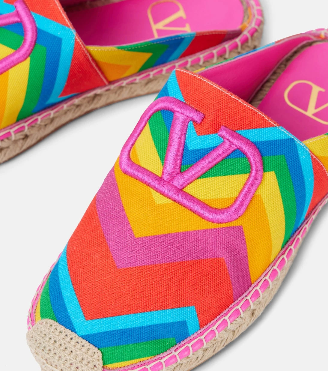 Valentino Garavani - VLogo canvas espadrilles