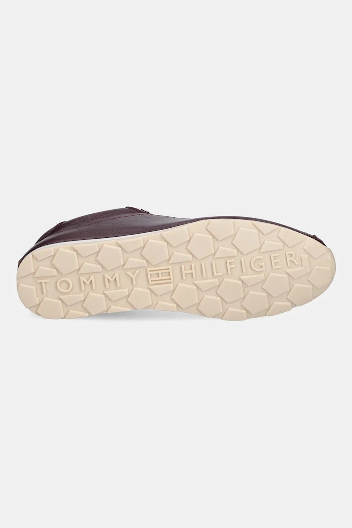 Tommy Hilfiger TH LOW PROFILE RUNNER Deri Sneakers