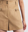 Max Mara Beige Wool Shorts