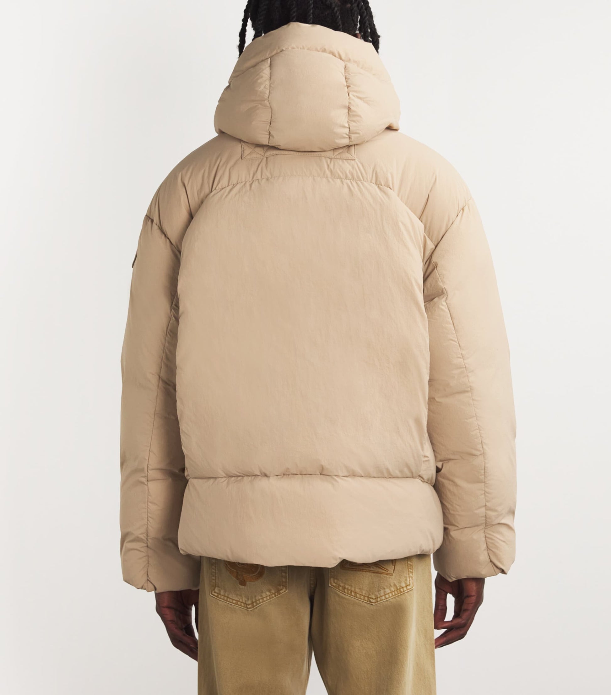 Canada Goose Beige Down Wilu Puffer Jacket