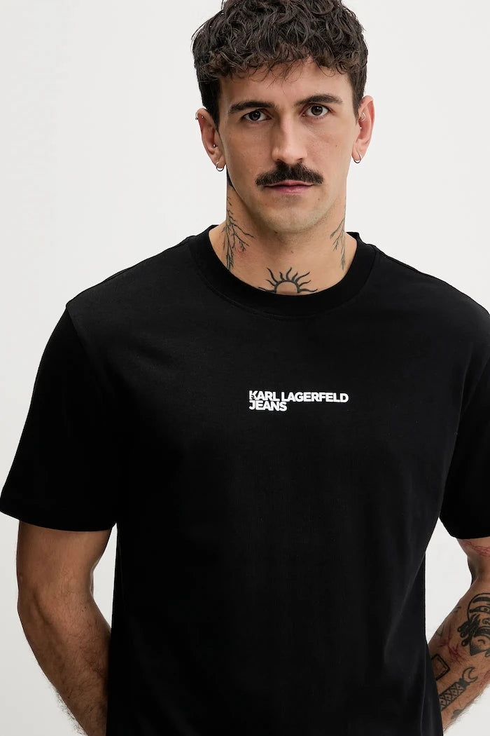 Памучна тениска Karl Lagerfeld Jeans
