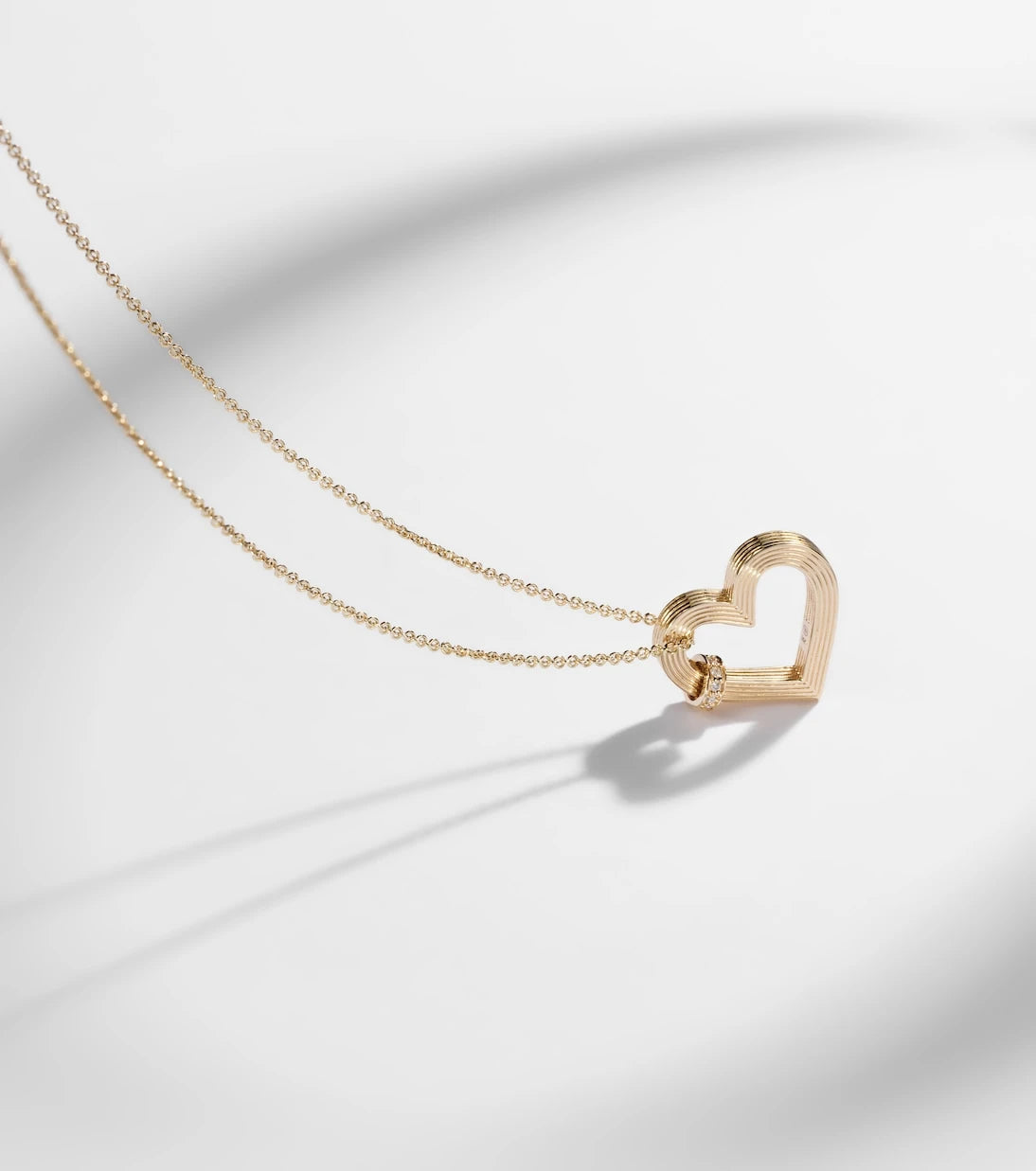 Sydney Evan - 14kt gold necklace with diamonds