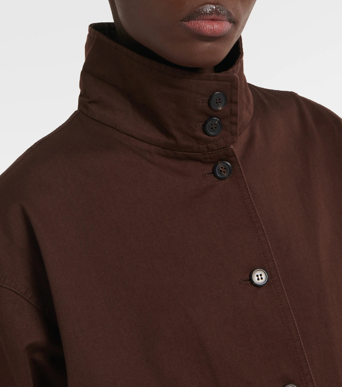 Prada - Oversized cotton field jacket