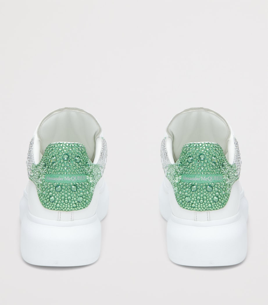 McQueen White Leather Oversized Sneakers