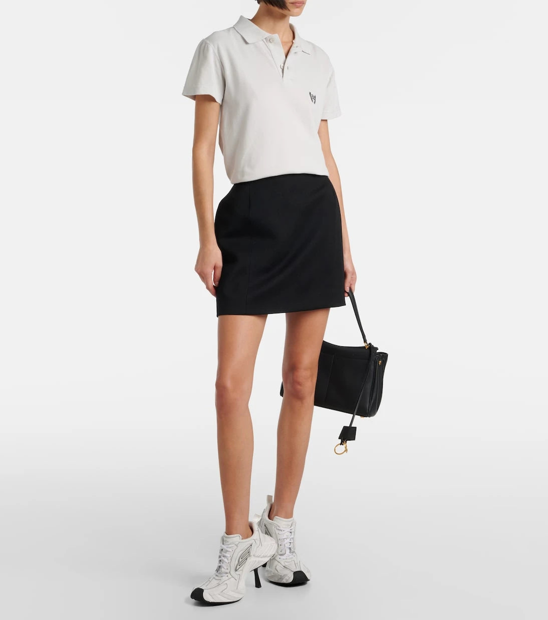 Balenciaga - Monday leather sneaker pumps