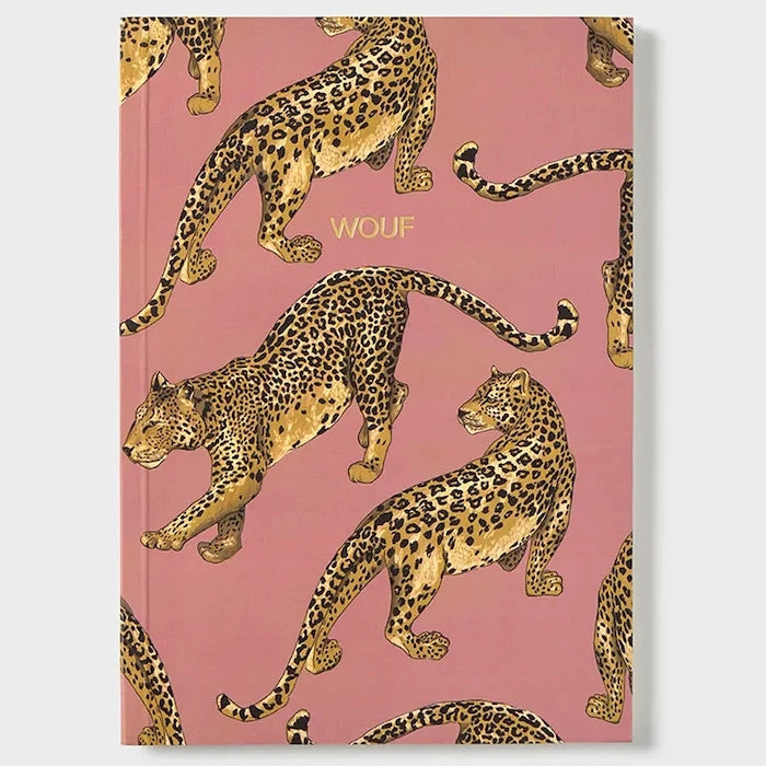 Тефтер WOUF Blush Leopard A5
