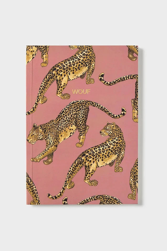 Тефтер WOUF Blush Leopard A5