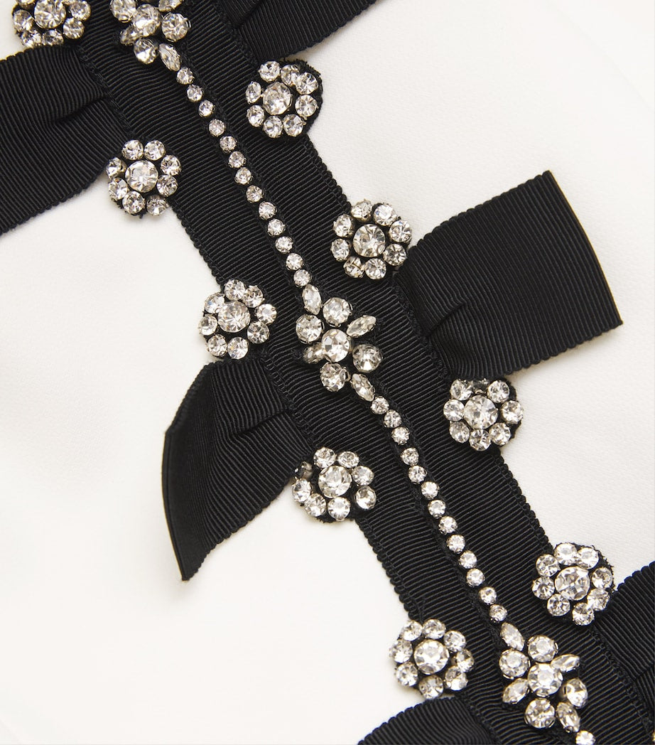 Ivory Cady Embellished Bisou Midi Dress