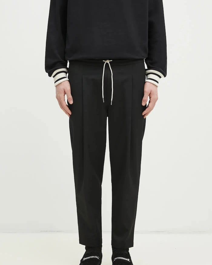 Yün Pantolon Drôle de Monsieur Le Pantalon Cropped