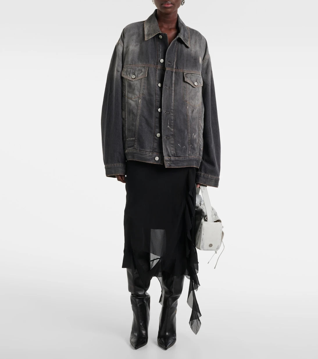 Acne Studios - Printed denim jacket