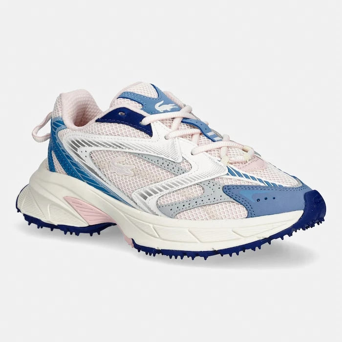 Lacoste L003 Neo Shot Sneakers Bleu Blanc Pink Story Kadın Spor Ayakkabı