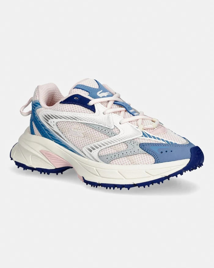 Lacoste L003 Neo Shot Sneakers Bleu Blanc Pink Story Kadın Spor Ayakkabı
