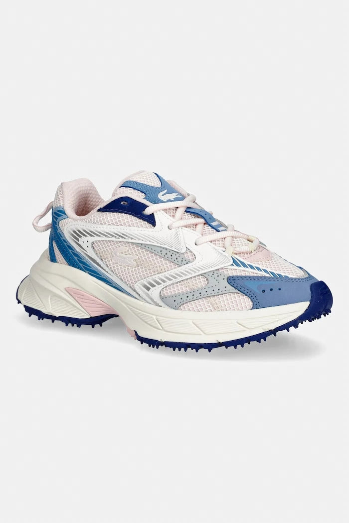 Lacoste L003 Neo Shot Sneakers Bleu Blanc Pink Story Kadın Spor Ayakkabı