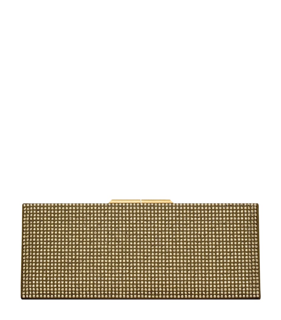 Saint Laurent Beige Small Midnight Clutch Bag