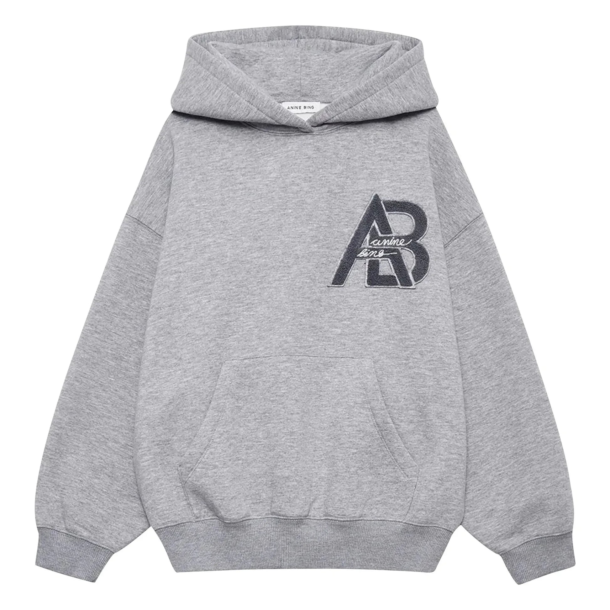 Anine Bing - Jacie Letterman sweatshirt | Heather grey