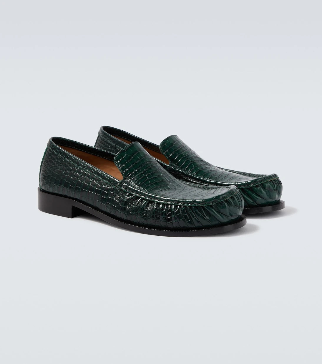 Dries Van Noten - Leather loafers