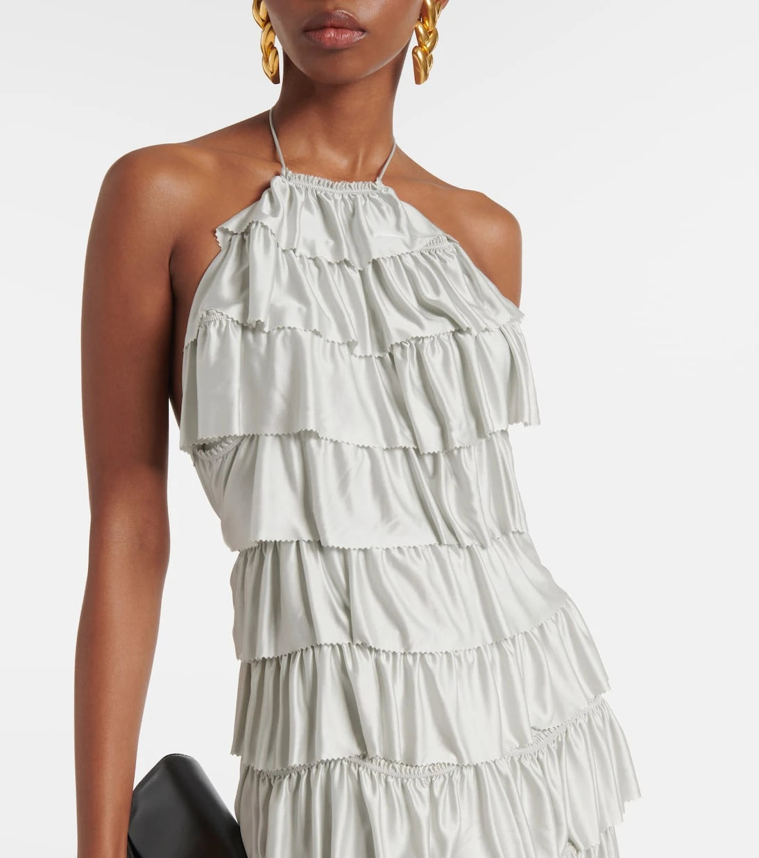 Tom Ford - Ruffled tiered gown