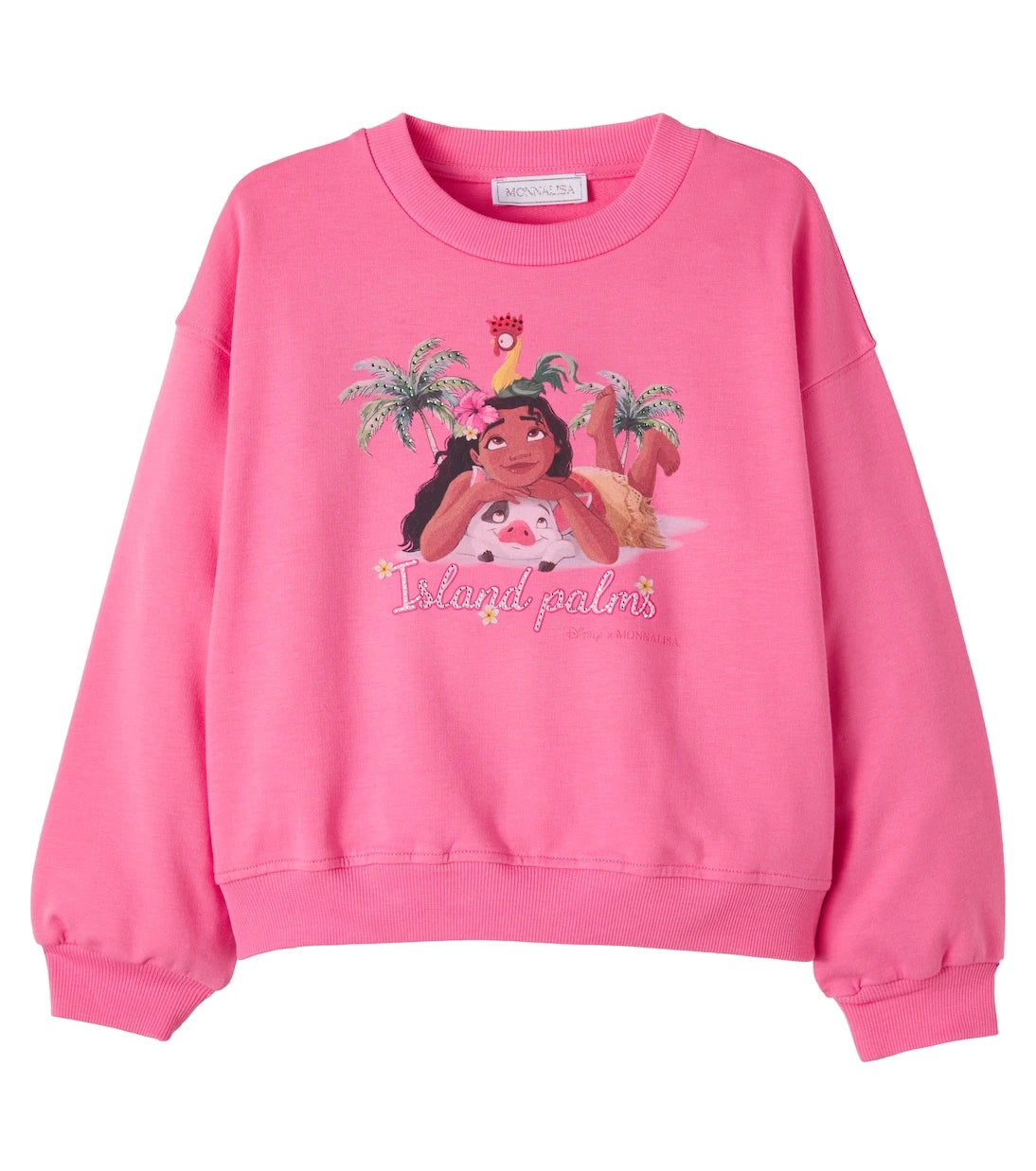Monnalisa - x Disney® printed cotton-blend jersey sweatshirt