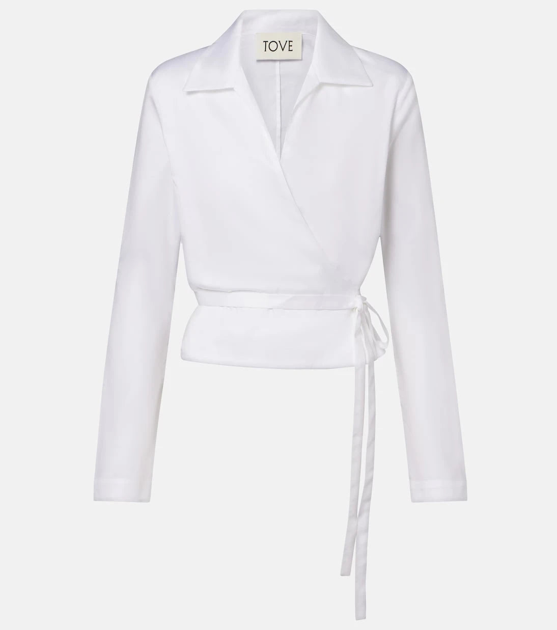 Tove - Bronte cotton wrap top