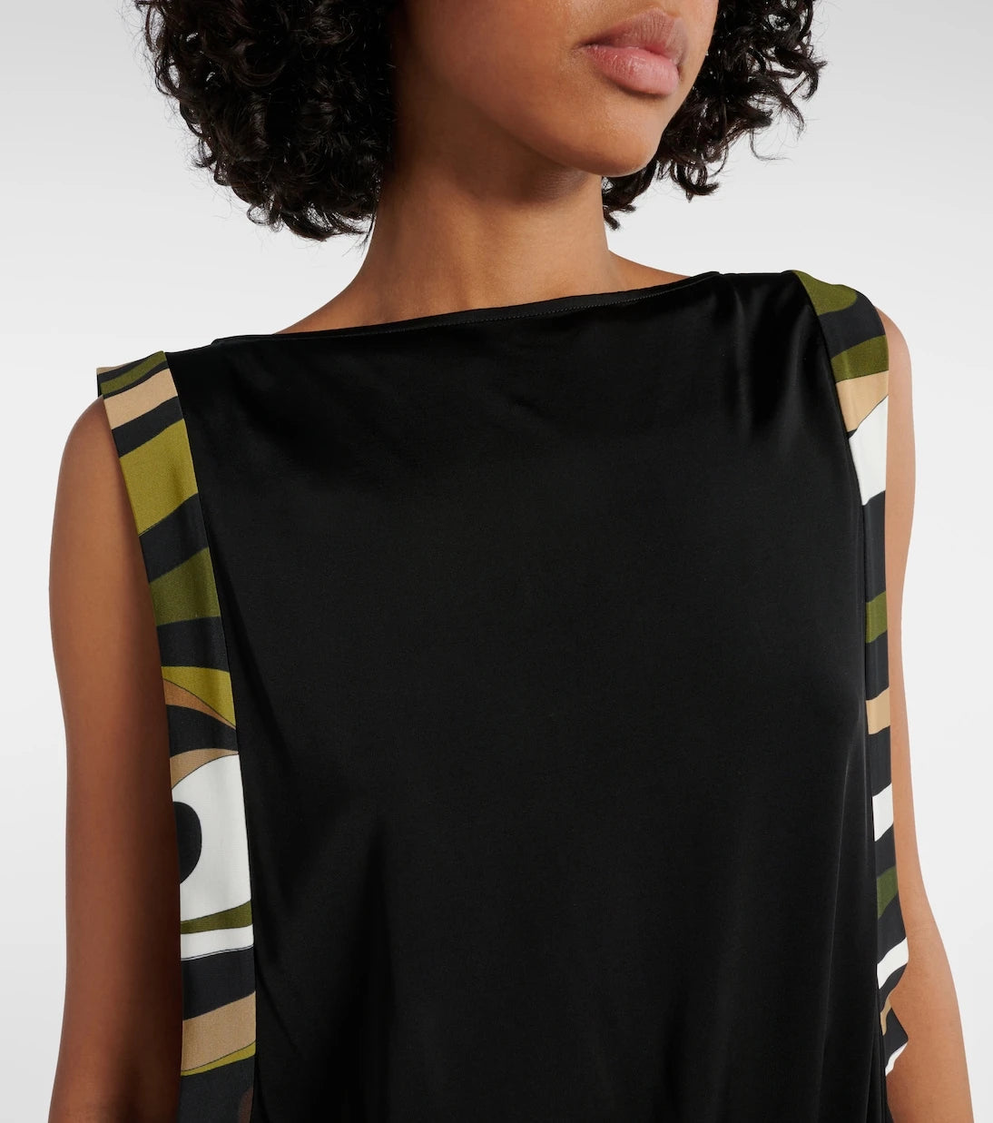 Pucci - Marmo gathered jersey minidress