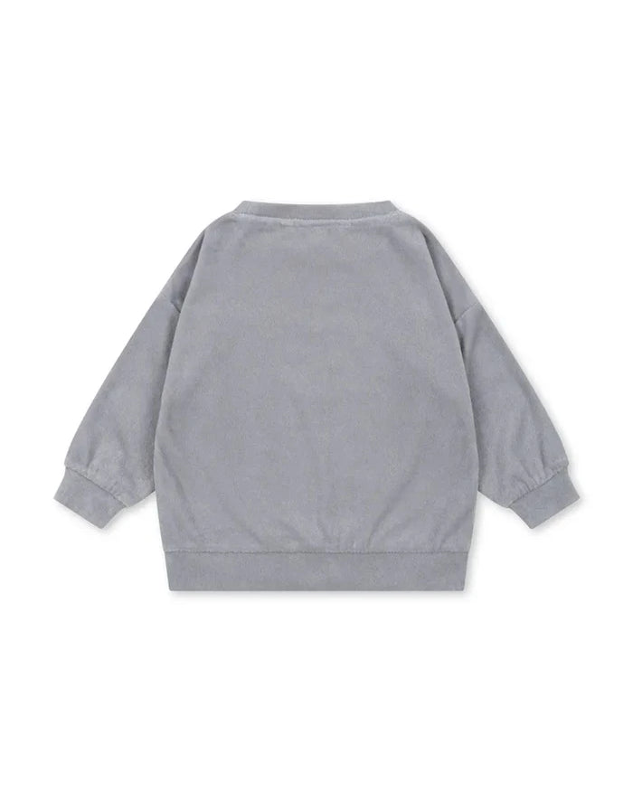Konges Sløjd çocuk pamuklu sweatshirt ITTY SWEATSHIRT GOTS