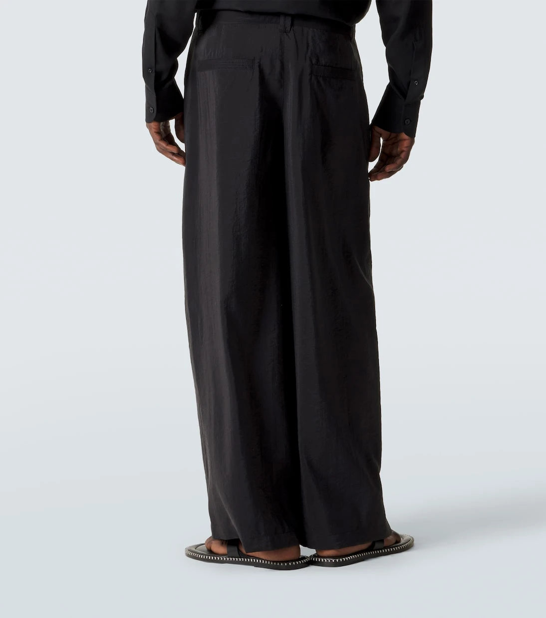 Lemaire - Silk-blend straight pants