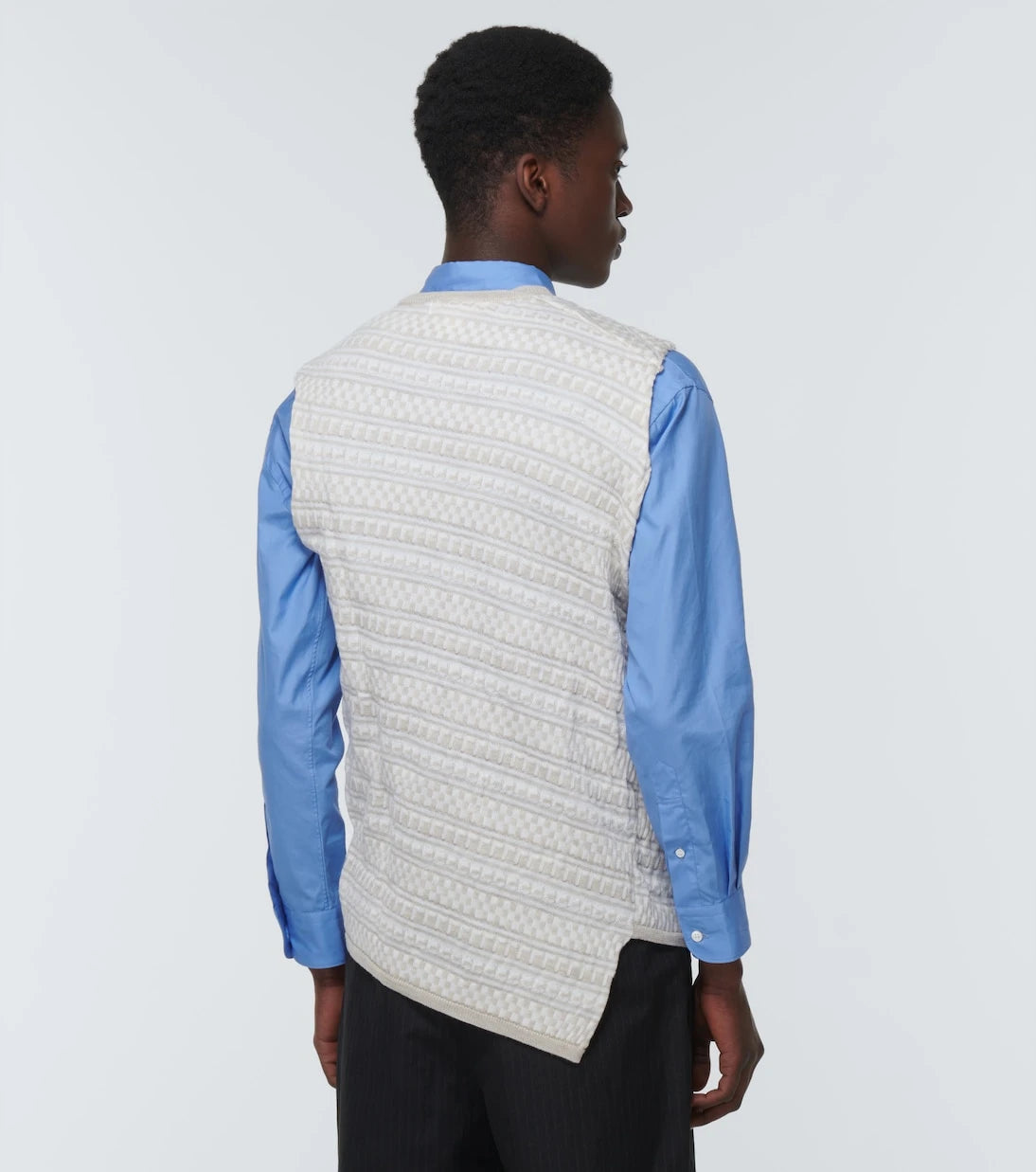 Comme des Garçons Shirt - Intarsia-knit wool sweater vest