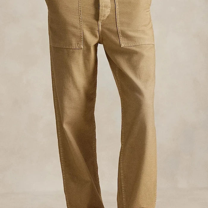 Polo Ralph Lauren kadın pamuklu düz pantolon