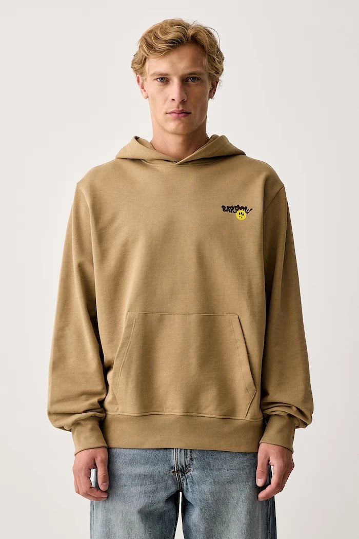 Pamuklu kapüşonlu sweatshirt