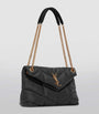Saint Laurent Black Small Loulou Puffer Shoulder Bag