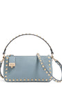 Valentino Garavani Small Leather Rockstud Shoulder Bag