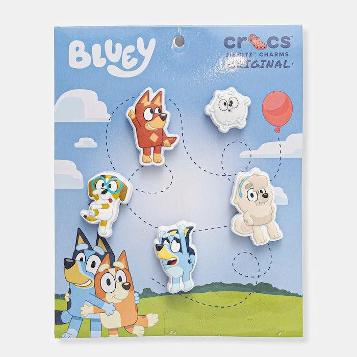 Crocs за деца значки за обувки Bluey Multi 5 Pck
