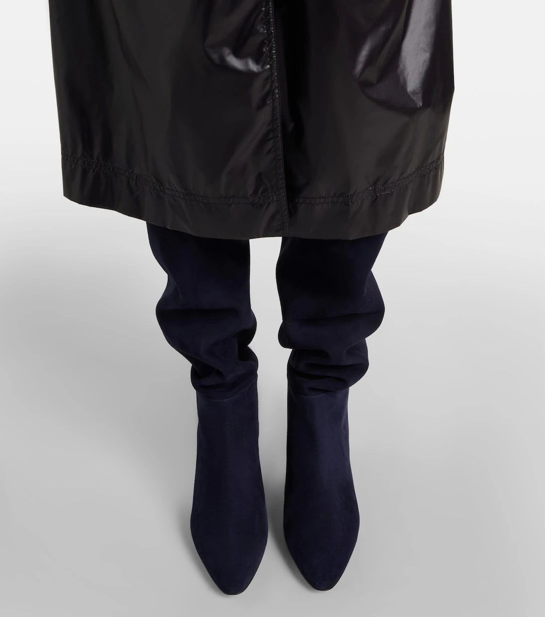 Gianvito Rossi - Elise suede knee-high boots