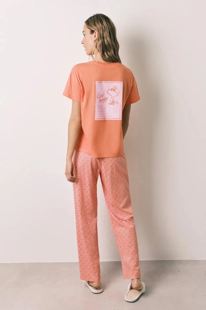 women'secret kadın pamuklu iki parçalı pijama