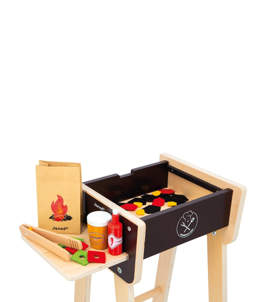 Wooden Barbeque Set