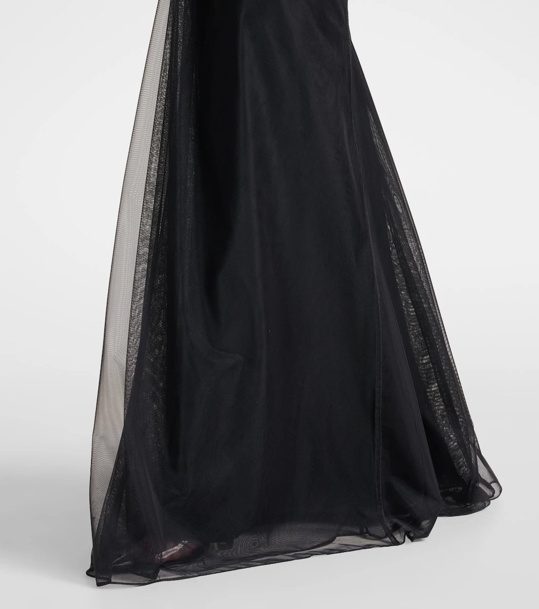 Victoria Beckham - Bella gathered open back organza gown