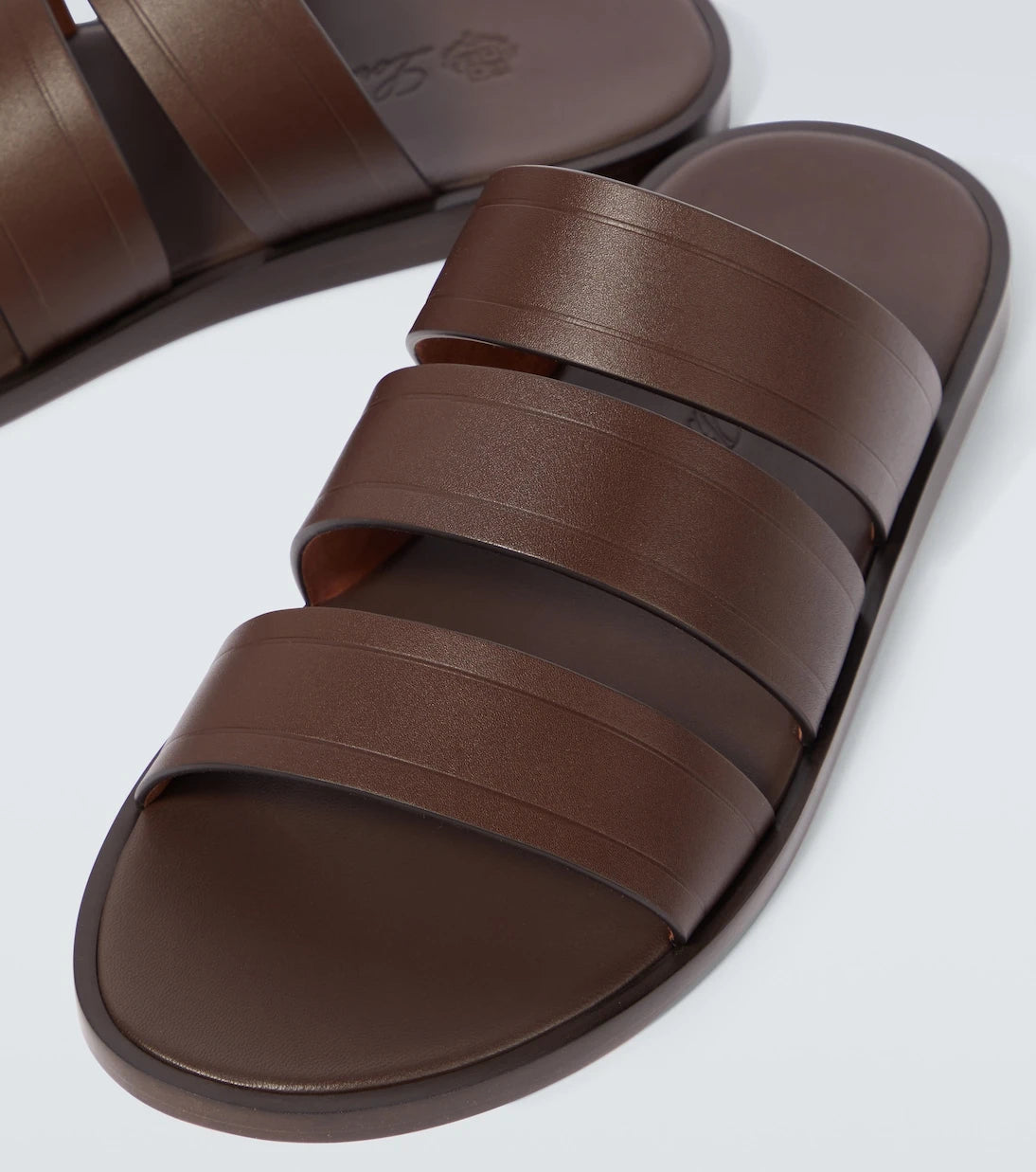 Loro Piana - Naha leather slides