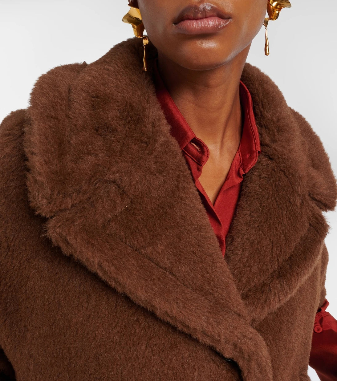 Max Mara - Corvino teddy cape