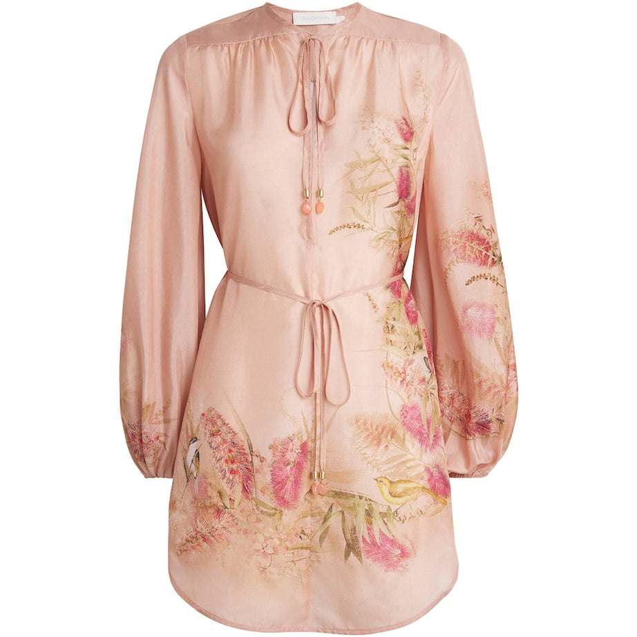 Zimmermann Silk Cascadian Tunic Top