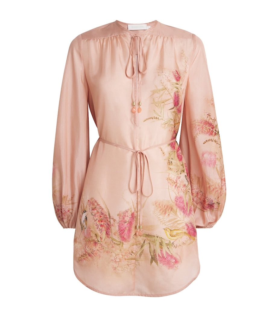 Zimmermann Silk Cascadian Tunic Top