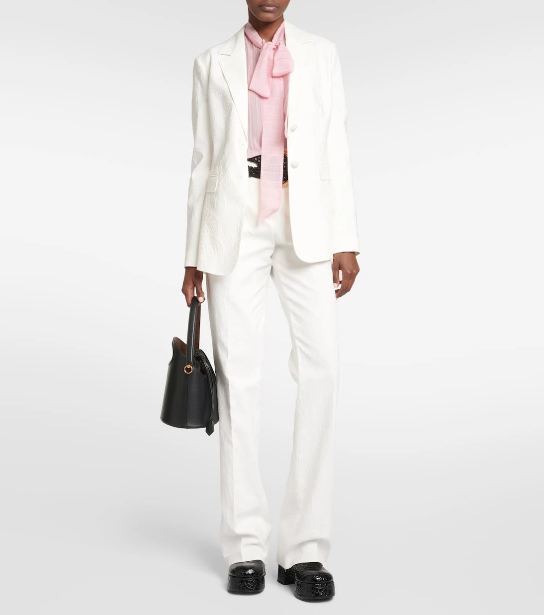 Etro - Bow-detail silk blouse