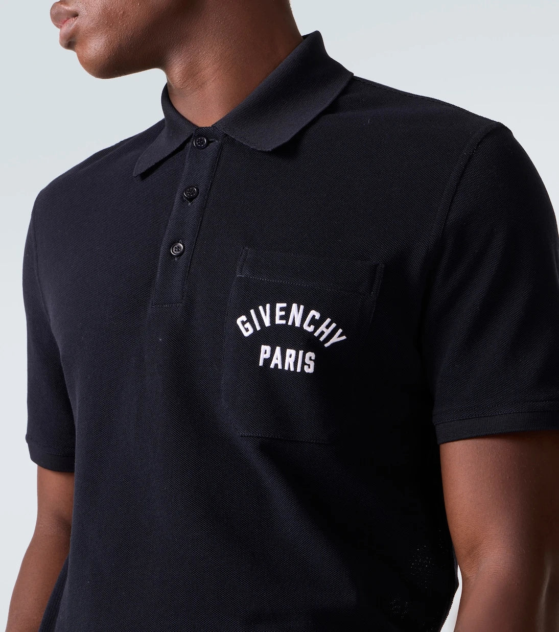 Givenchy - Givenchy Paris cotton piqué polo shirt