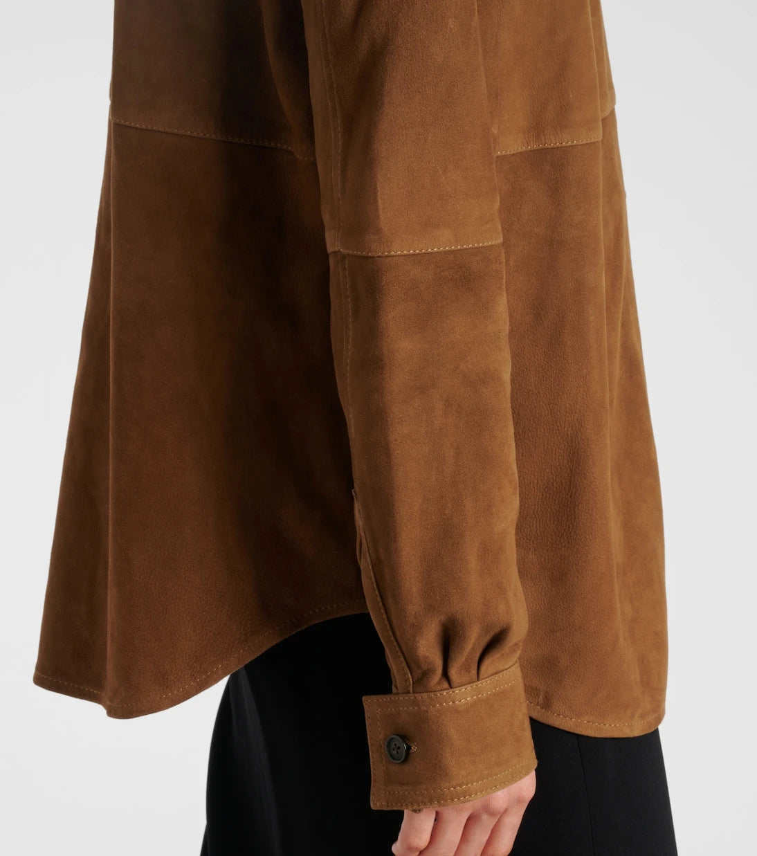 Toteme - Suede shirt