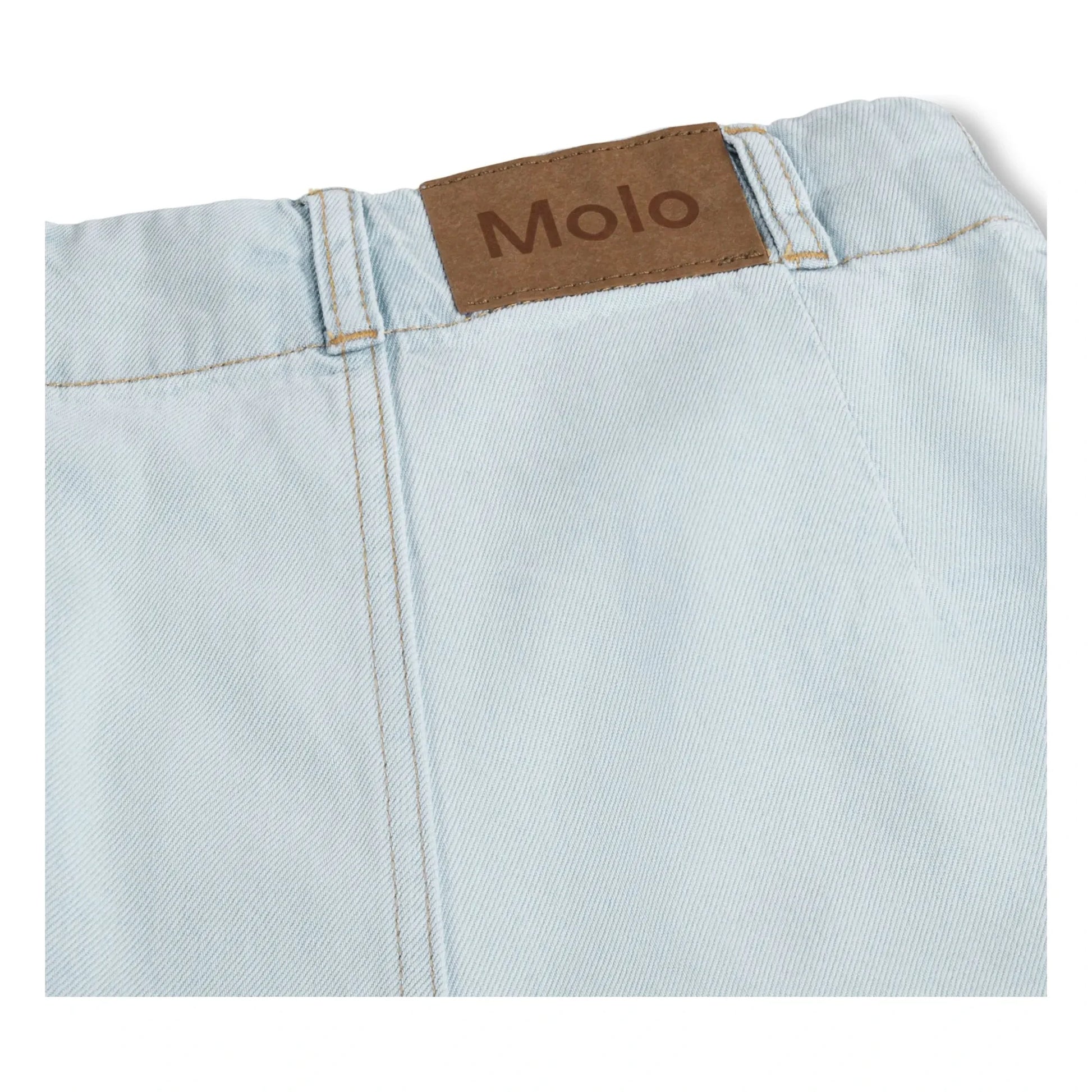Molo - Alikami Denim Bermuda Shorts | Light Blue