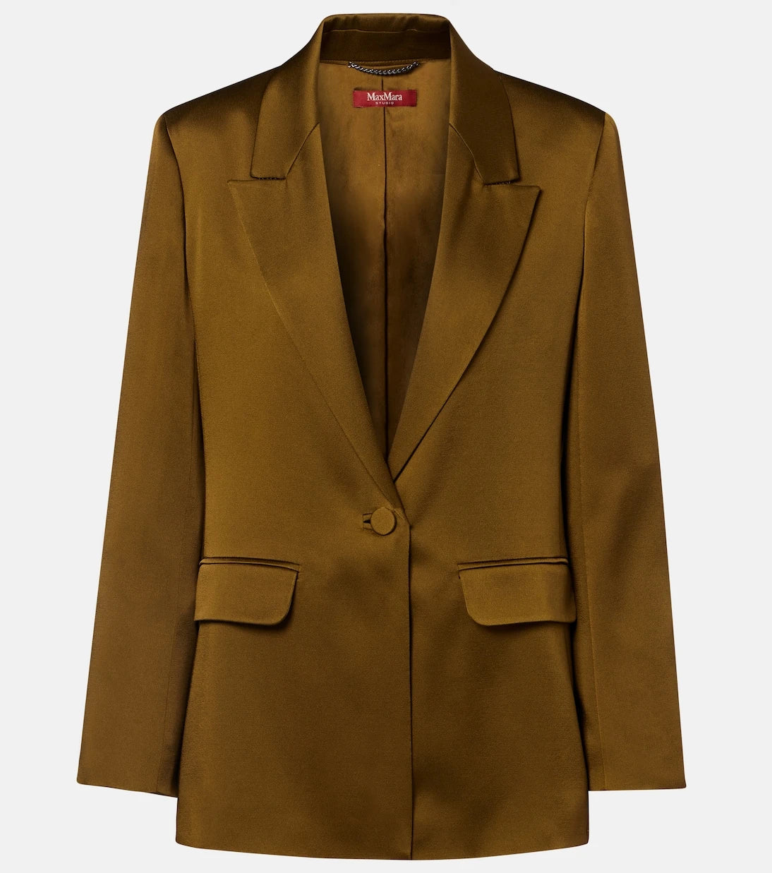 Max Mara - Crêpe satin blazer