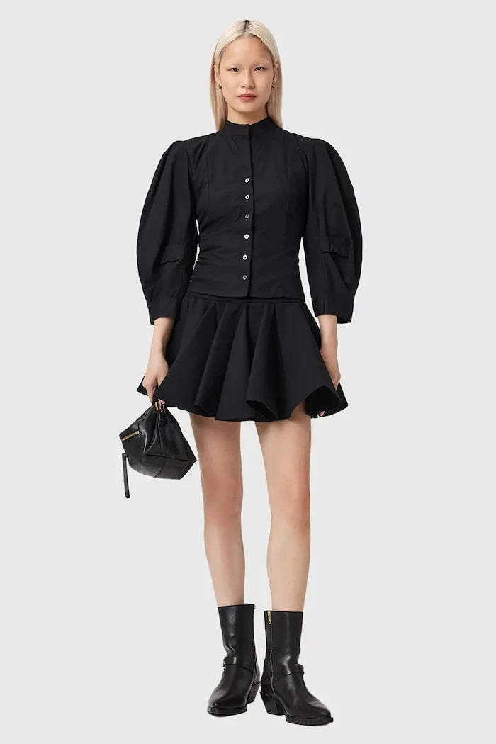Памучна риза AllSaints MAUD