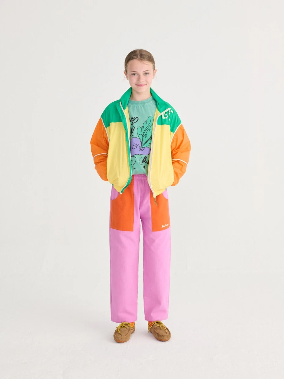 Bobo Choses - Bobo Choses colorblocked cotton pants