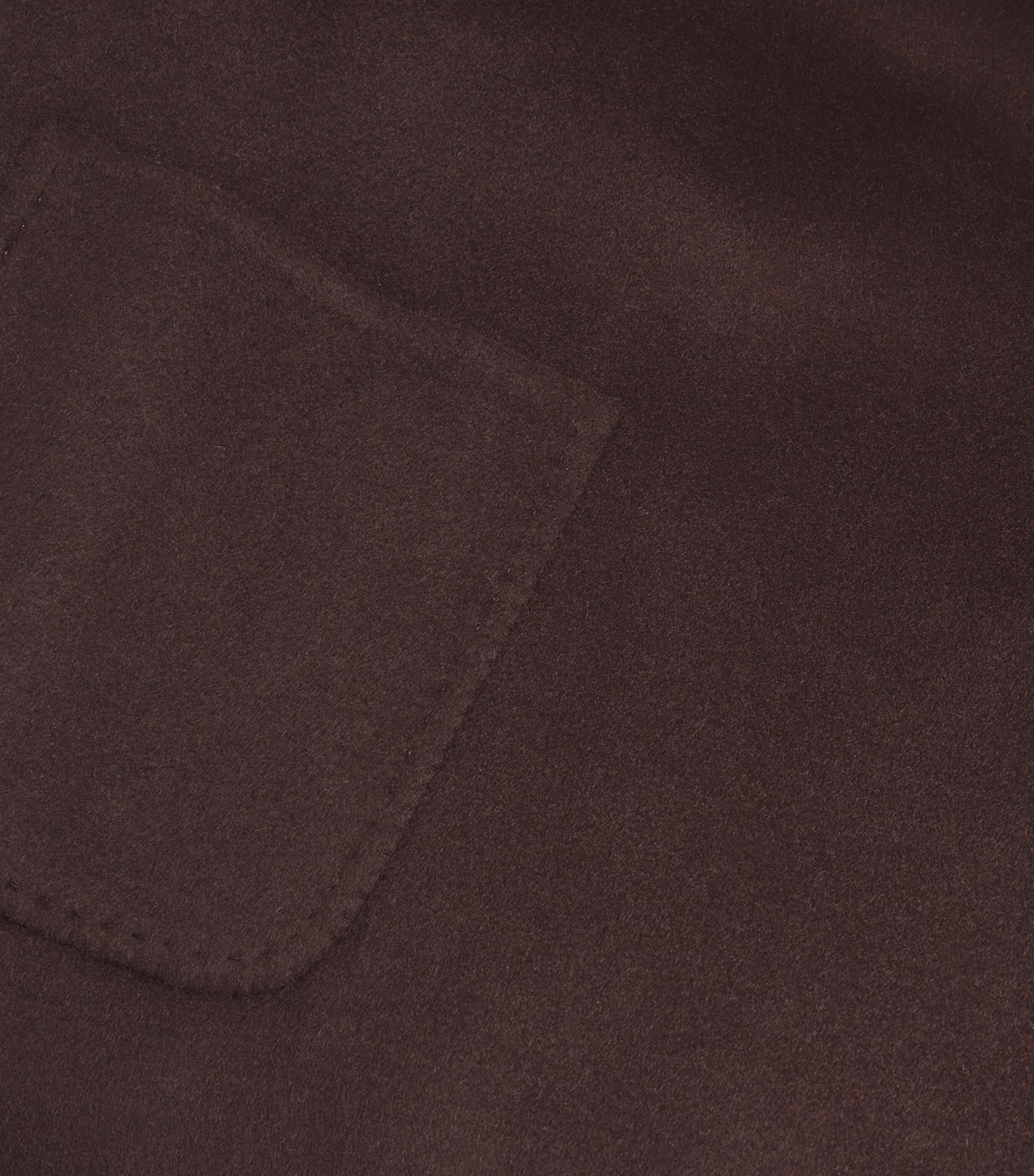 Wolk Morais Brown Cashmere On Set Cape Coat