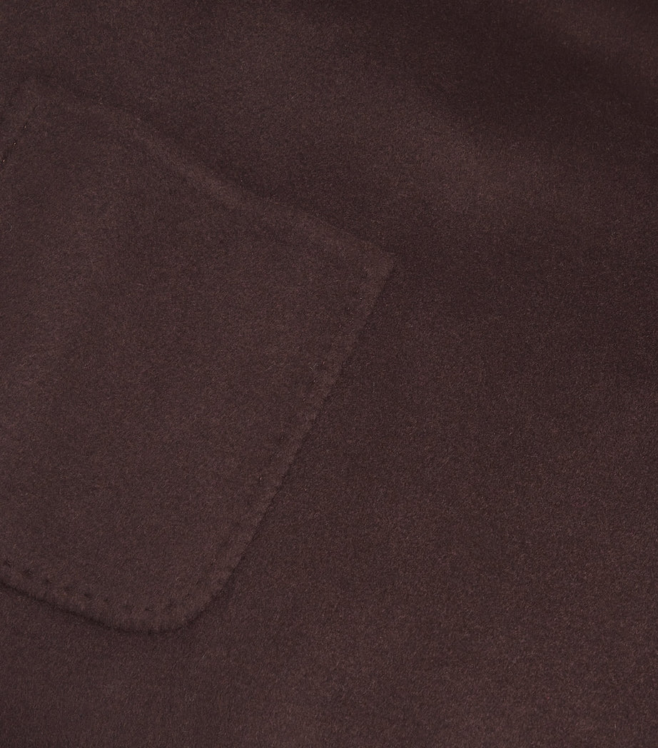 Wolk Morais Cashmere On Set Cape Coat